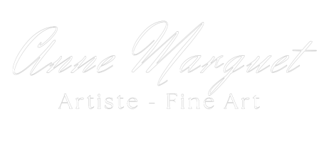 Anne Marguet – artiste peintre fine art spécialisée en art animalier, pastel et acrylique. Logo professionnel.